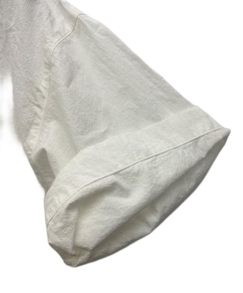 DANTON（ダントン）DANTON (ダントン) 半袖ブラウス ホワイト サイズ:36の古着・服飾アイテム
