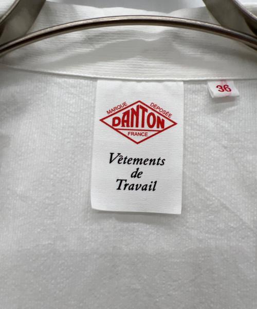 DANTON（ダントン）DANTON (ダントン) 半袖ブラウス ホワイト サイズ:36の古着・服飾アイテム
