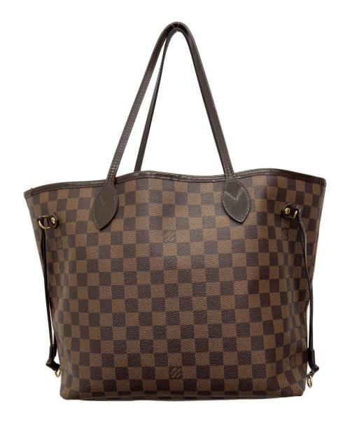 LOUIS VUITTON（ルイ ヴィトン）LOUIS VUITTON (ルイ ヴィトン) トートバッグ ダミエ ネヴァーフルMM ブラウンの古着・服飾アイテム