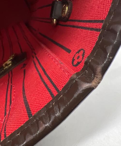 LOUIS VUITTON（ルイ ヴィトン）LOUIS VUITTON (ルイ ヴィトン) トートバッグ ダミエ ネヴァーフルMM ブラウンの古着・服飾アイテム
