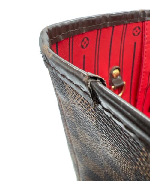 LOUIS VUITTON（ルイ ヴィトン）LOUIS VUITTON (ルイ ヴィトン) トートバッグ ダミエ ネヴァーフルMM ブラウンの古着・服飾アイテム