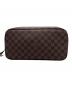 中古・古着 LOUIS VUITTON (ルイ ヴィトン) トートバッグ ダミエ ネヴァーフルMM ブラウン：90000円