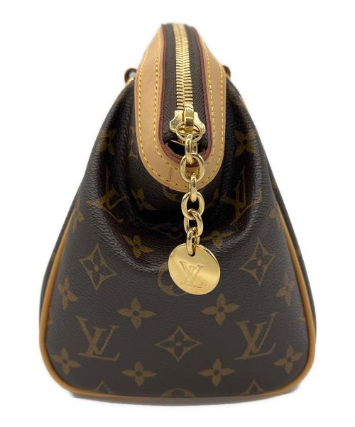 LOUIS VUITTON（ルイ ヴィトン）LOUIS VUITTON (ルイ ヴィトン) ハンドバッグ モノグラム ティヴォリPM ブラウンの古着・服飾アイテム