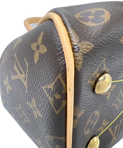 LOUIS VUITTON（ルイ ヴィトン）LOUIS VUITTON (ルイ ヴィトン) ハンドバッグ モノグラム ティヴォリPM ブラウンの古着・服飾アイテム