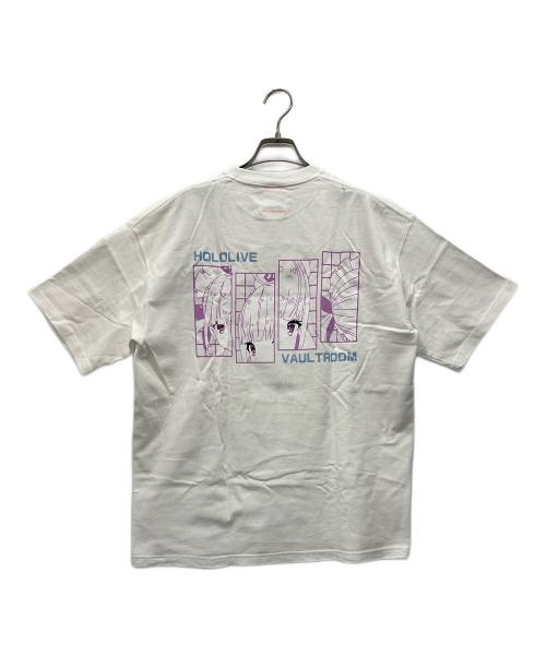 VAULTROOM（ボルトルーム）VAULTROOM (ボルトルーム) 半袖カットソー ホワイト サイズ:Lの古着・服飾アイテム
