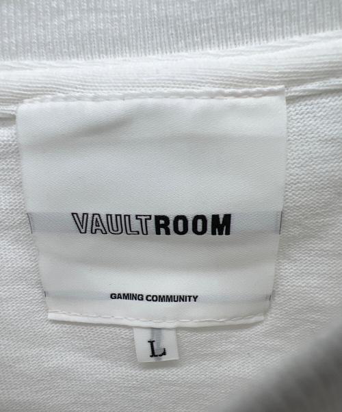 VAULTROOM（ボルトルーム）VAULTROOM (ボルトルーム) 半袖カットソー ホワイト サイズ:Lの古着・服飾アイテム