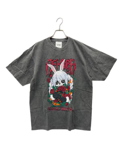 vault room（ボルトルーム）vault room (ボルトルーム) 半袖カットソー グレー サイズ:Lの古着・服飾アイテム