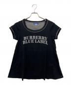 BURBERRY BLUE LABELバーバリー ブルー レーベル）の古着「半袖カットソー」｜ブラック