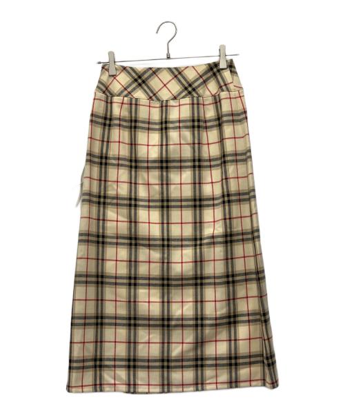 BURBERRY BLUE LABEL（バーバリー ブルー レーベル）BURBERRY BLUE LABEL (バーバリー ブルー レーベル) スカート ベージュ サイズ:36の古着・服飾アイテム