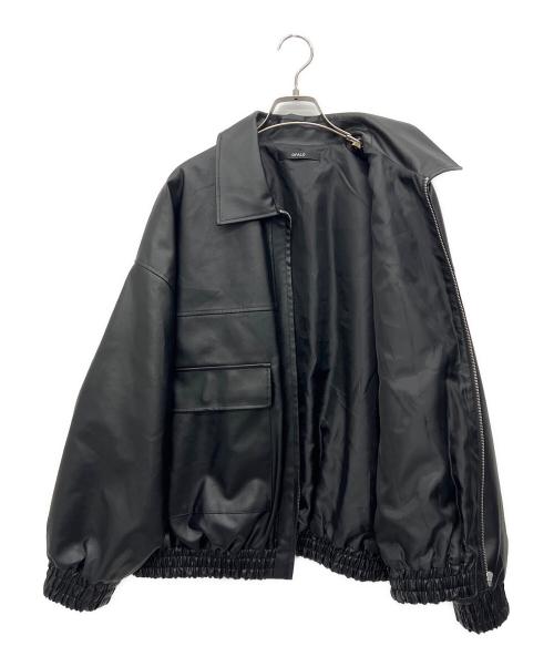 OFALO（オファロ）OFALO (オファロ) レザージャケット ブラック サイズ:Lの古着・服飾アイテム