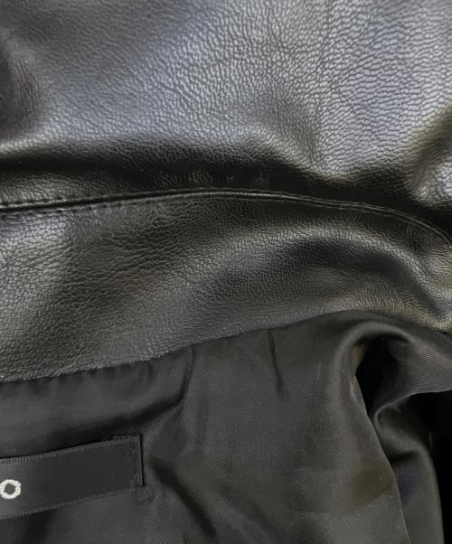 OFALO（オファロ）OFALO (オファロ) レザージャケット ブラック サイズ:Lの古着・服飾アイテム