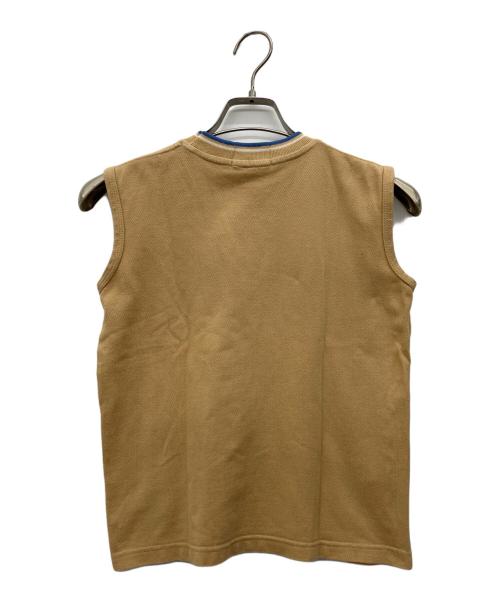 FRED PERRY（フレッドペリー）FRED PERRY (フレッドペリー) ノースリーブカットソー ベージュ サイズ:10の古着・服飾アイテム