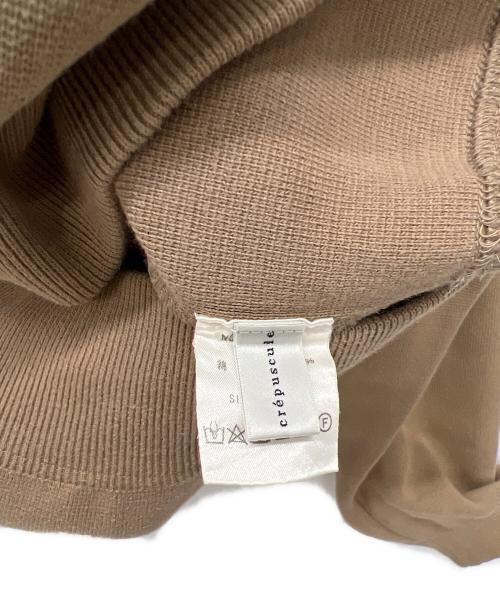 crepuscule（クレプスキュール）crepuscule (クレプスキュール) クルーネックスウェット ベージュ サイズ:2の古着・服飾アイテム