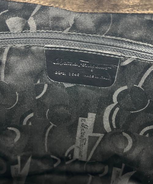 Salvatore Ferragamo（サルヴァトーレ フェラガモ）Salvatore Ferragamo (サルヴァトーレ フェラガモ) ワンショルダーバッグ ブラウンの古着・服飾アイテム