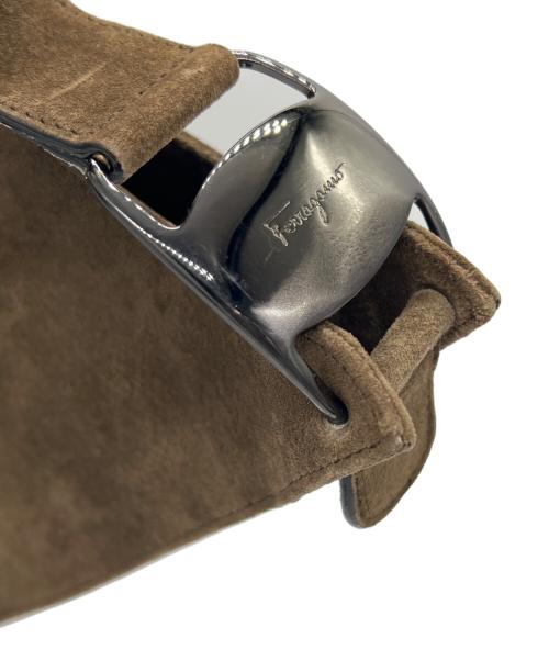 Salvatore Ferragamo（サルヴァトーレ フェラガモ）Salvatore Ferragamo (サルヴァトーレ フェラガモ) ワンショルダーバッグ ブラウンの古着・服飾アイテム