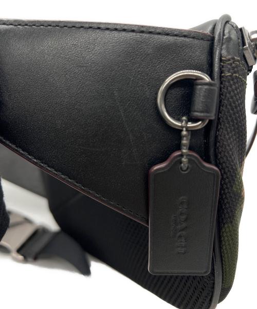 COACH（コーチ）COACH (コーチ) ウエストバッグ ブラックの古着・服飾アイテム