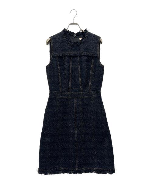 TORY BURCH（トリーバーチ）TORY BURCH (トリーバーチ) ノースリーブワンピース ブラック サイズ:4の古着・服飾アイテム
