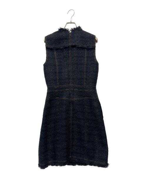 TORY BURCH（トリーバーチ）TORY BURCH (トリーバーチ) ノースリーブワンピース ブラック サイズ:4の古着・服飾アイテム