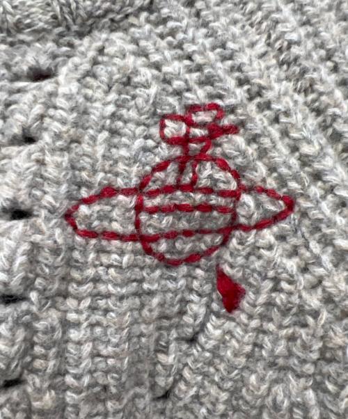 Vivienne Westwood RED LABEL（ヴィヴィアンウエストウッドレッドレーベル）Vivienne Westwood RED LABEL (ヴィヴィアンウエストウッドレッドレーベル) ケーブルニット ベージュ サイズ:00の古着・服飾アイテム