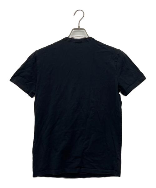 MONCLER（モンクレール）MONCLER (モンクレール) 半袖Tシャツ ブラック サイズ:Sの古着・服飾アイテム