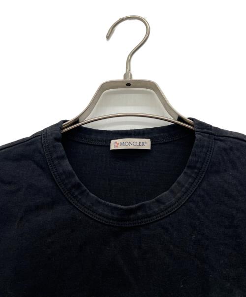 MONCLER（モンクレール）MONCLER (モンクレール) 半袖Tシャツ ブラック サイズ:Sの古着・服飾アイテム