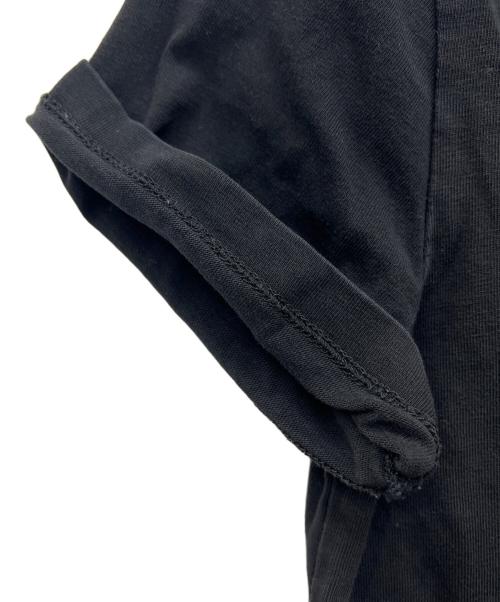MONCLER（モンクレール）MONCLER (モンクレール) 半袖Tシャツ ブラック サイズ:Sの古着・服飾アイテム