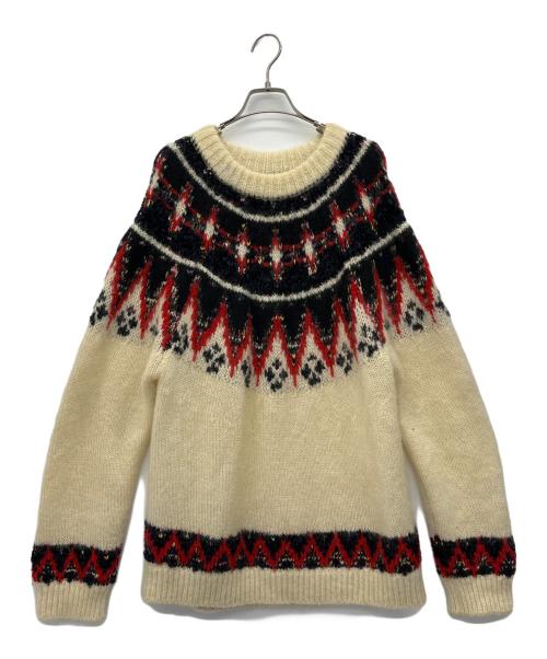 Coohem（コーヘン）Coohem (コーヘン) 厚手ニット ベージュ サイズ:Lの古着・服飾アイテム