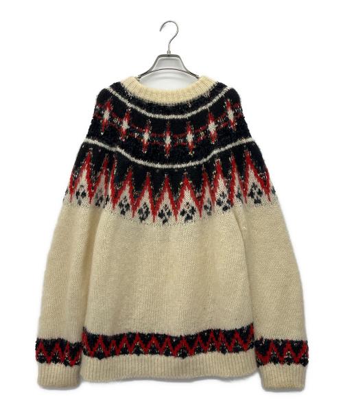 Coohem（コーヘン）Coohem (コーヘン) 厚手ニット ベージュ サイズ:Lの古着・服飾アイテム
