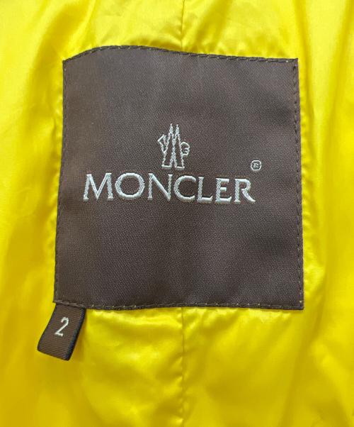 MONCLER（モンクレール）MONCLER (モンクレール) ダウンジャケット イエロー サイズ:2の古着・服飾アイテム