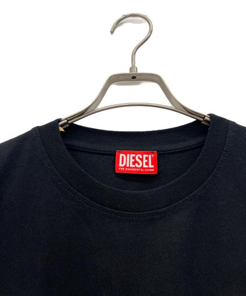 DIESEL（ディーゼル）DIESEL (ディーゼル) Tシャツ ブラック サイズ:Mの古着・服飾アイテム
