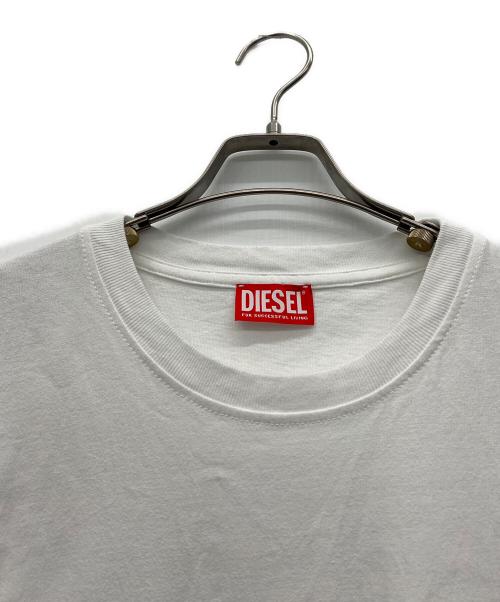 DIESEL（ディーゼル）DIESEL (ディーゼル) Tシャツ ホワイト サイズ:Mの古着・服飾アイテム