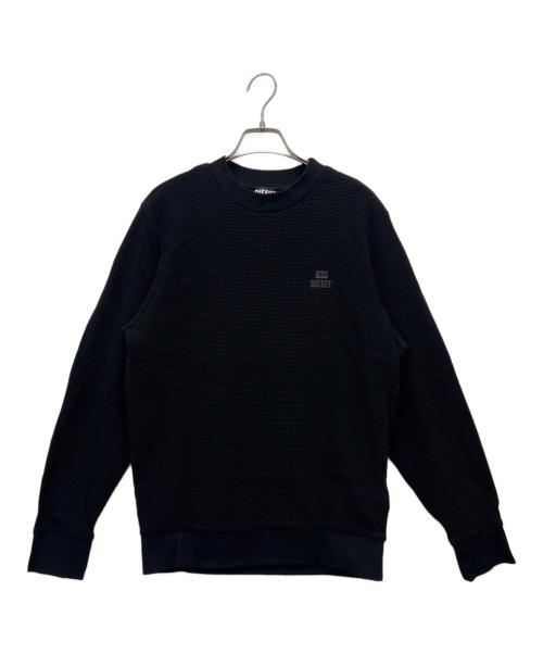 DIESEL（ディーゼル）DIESEL (ディーゼル) 長袖カットソー ブラック サイズ:Sの古着・服飾アイテム