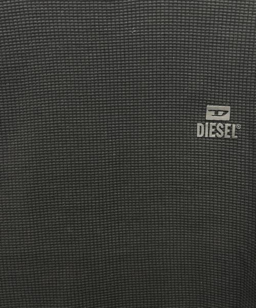 DIESEL（ディーゼル）DIESEL (ディーゼル) 長袖カットソー ブラック サイズ:Sの古着・服飾アイテム