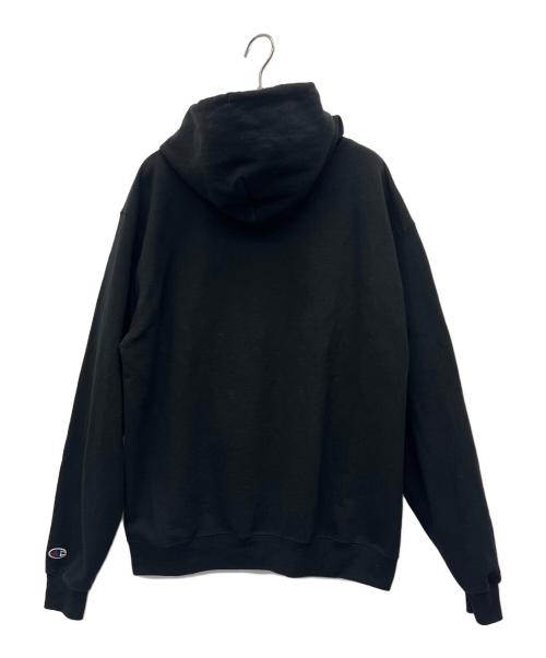 Champion（チャンピオン）Champion (チャンピオン) プルオーバーパーカー ブラック サイズ:Mの古着・服飾アイテム