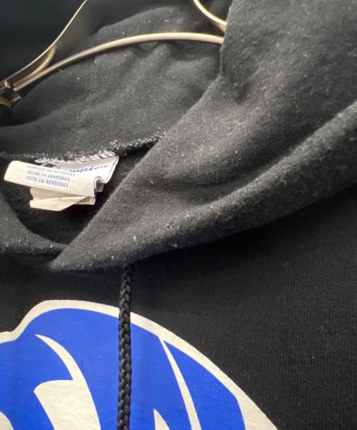 Champion（チャンピオン）Champion (チャンピオン) プルオーバーパーカー ブラック サイズ:Mの古着・服飾アイテム