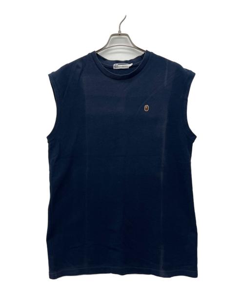 A BATHING APE（アベイシングエイプ）A BATHING APE (アベイシングエイプ) ベスト ネイビー サイズ:Lの古着・服飾アイテム