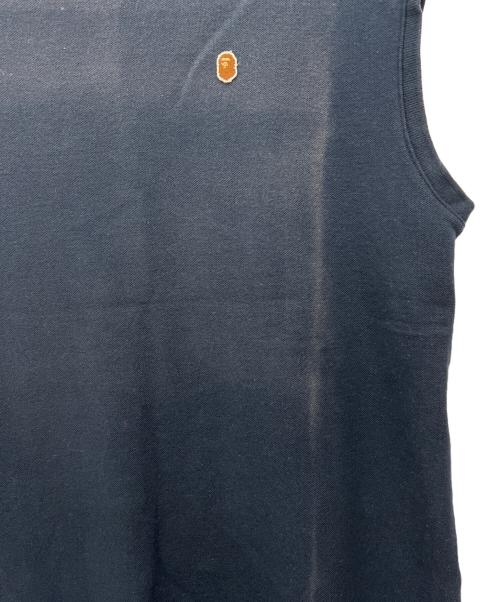 A BATHING APE（アベイシングエイプ）A BATHING APE (アベイシングエイプ) ベスト ネイビー サイズ:Lの古着・服飾アイテム