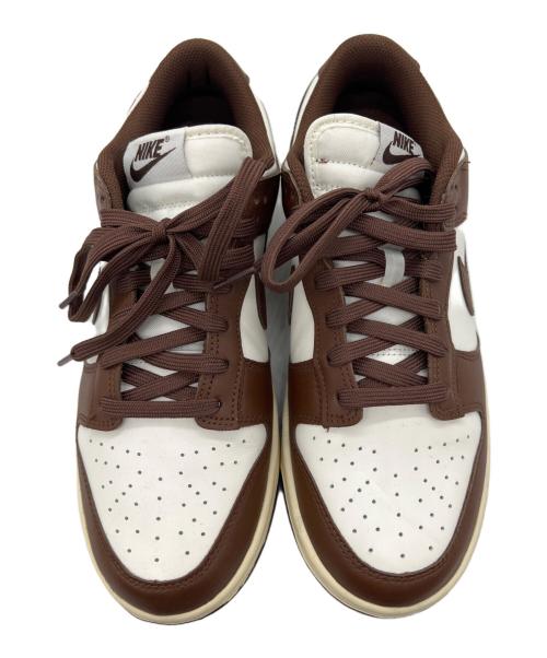 NIKE（ナイキ）NIKE (ナイキ) Dunk Low ブラウン×ホワイト サイズ:27の古着・服飾アイテム