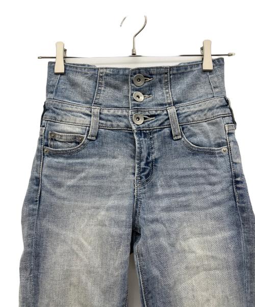 GYDA（ジェイダ）GYDA (ジェイダ) デニムパンツ ブルー サイズ:XSの古着・服飾アイテム