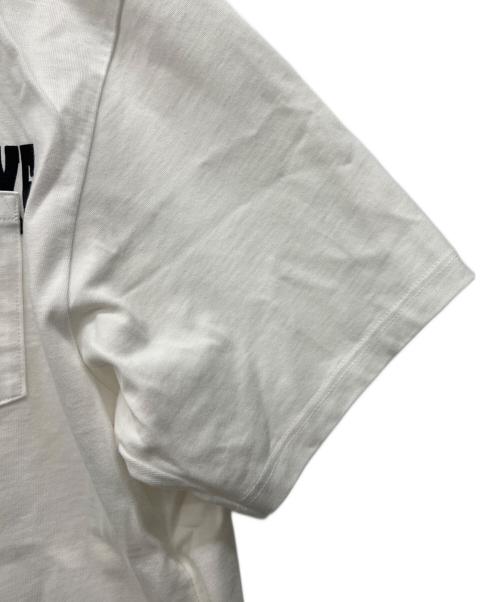 GOD SELECTION XXX（ゴッド セレクション トリプルエックス）GOD SELECTION XXX (ゴッド セレクション トリプルエックス) ポケットTシャツ ホワイト サイズ:Lの古着・服飾アイテム