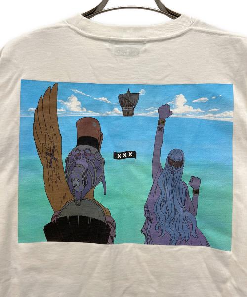 GOD SELECTION XXX（ゴッド セレクション トリプルエックス）GOD SELECTION XXX (ゴッド セレクション トリプルエックス) ポケットTシャツ ホワイト サイズ:Lの古着・服飾アイテム