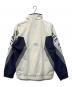 adidas (アディダス) ナイロンジャケット ホワイト×ネイビー サイズ:M：4000円