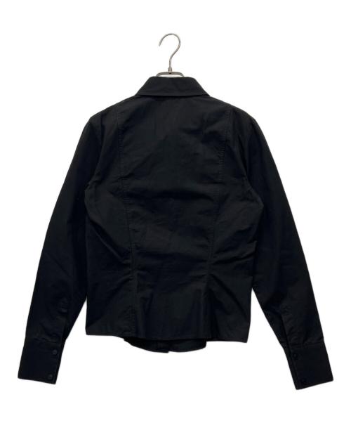 GUCCI（グッチ）GUCCI (グッチ) 長袖シャツ ブラック サイズ:40の古着・服飾アイテム