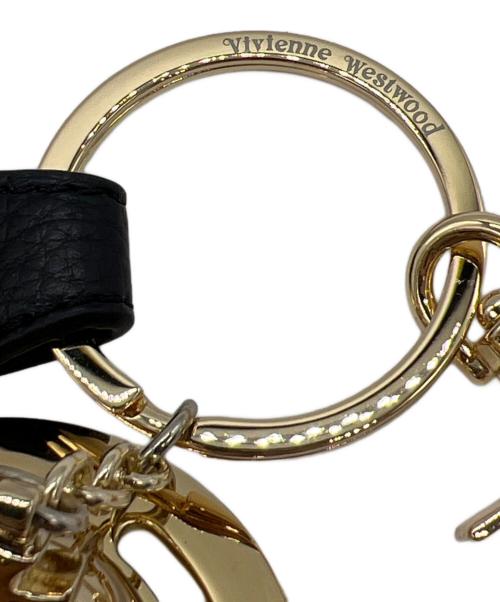 Vivienne Westwood（ヴィヴィアンウエストウッド）Vivienne Westwood (ヴィヴィアンウエストウッド) 3Dオーブキーリング ゴールドカラーの古着・服飾アイテム