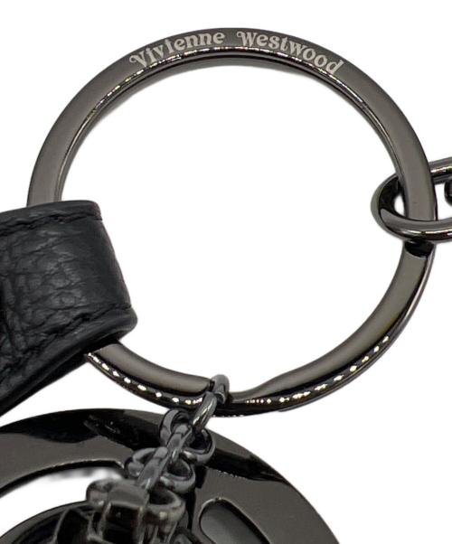 Vivienne Westwood（ヴィヴィアンウエストウッド）Vivienne Westwood (ヴィヴィアンウエストウッド) 3Dオーブキーリング ブラックの古着・服飾アイテム