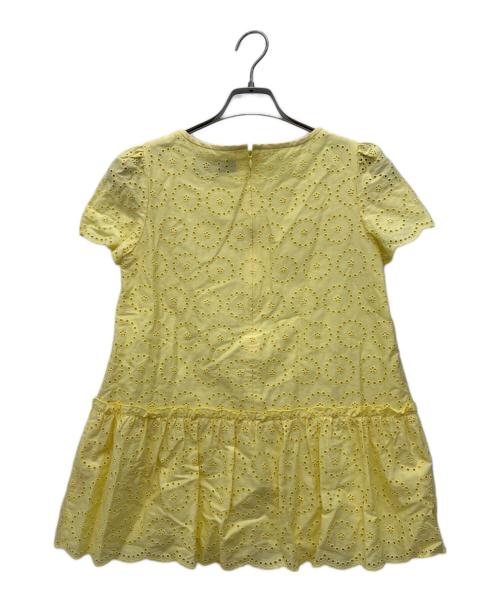 M'S GRACY（エムズグレイシー）M'S GRACY (エムズグレイシー) 半袖ブラウス イエロー サイズ:36の古着・服飾アイテム