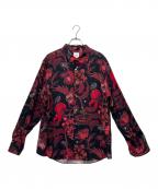 PAUL SMITHポールスミス）の古着「長袖シャツ」｜ブラック×レッド