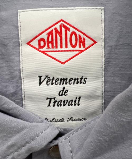 DANTON（ダントン）DANTON (ダントン) カバーオールシャツ ブルー サイズ:42の古着・服飾アイテム