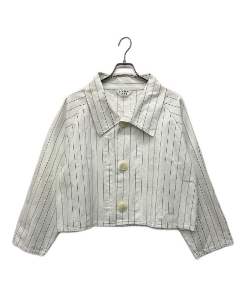 KOOKY ZOO（ク―キーズ―）KOOKY ZOO (ク―キーズ―) MINIATURE C.C STRIPE JACKET ホワイト サイズ:Bの古着・服飾アイテム