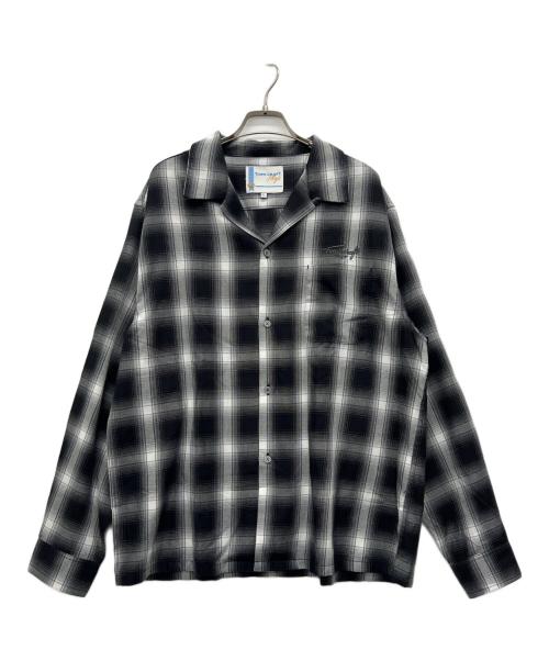 TOWN CRAFT（タウンクラフト）TOWN CRAFT (タウンクラフト) 長袖シャツ ブラック サイズ:Lの古着・服飾アイテム